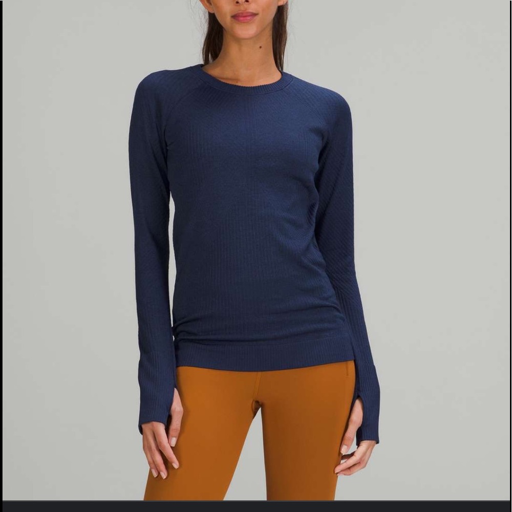 Lululemon Rest Less Pullover Night Sea NWT